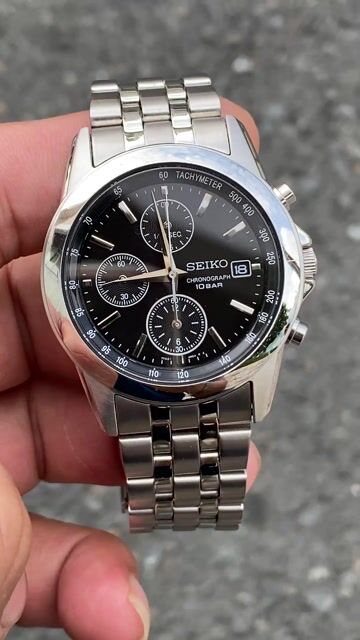 đồng hồ Seiko 7T92 size 40mm dánh cho nam. Mua bán Đồng hồ tại Thành phố Long Xuyên An Giang được đăng bởi Chân Đất Miền Tây hình 1