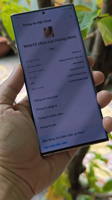 Samsung Galaxy Note 20 Ultra Đồng 128 Mỹ GL. Mua bán Điện thoại tại Quận 4 Tp Hồ Chí Minh được đăng bởi Minh Trần hình 1
