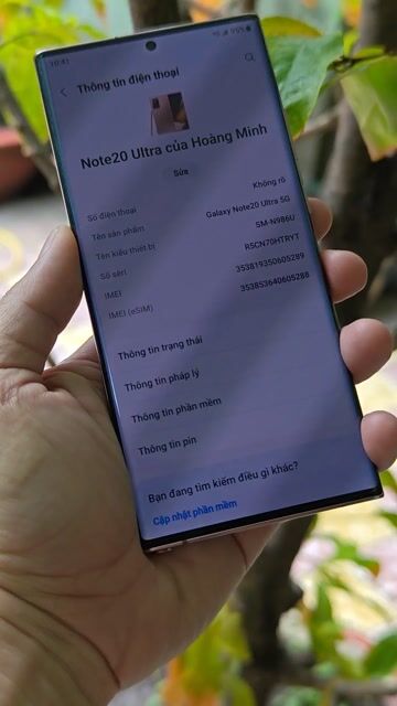 Samsung Galaxy Note 20 Ultra Đồng 128 Mỹ GL. Mua bán Điện thoại tại Quận 4 Tp Hồ Chí Minh được đăng bởi Minh Trần hình 1