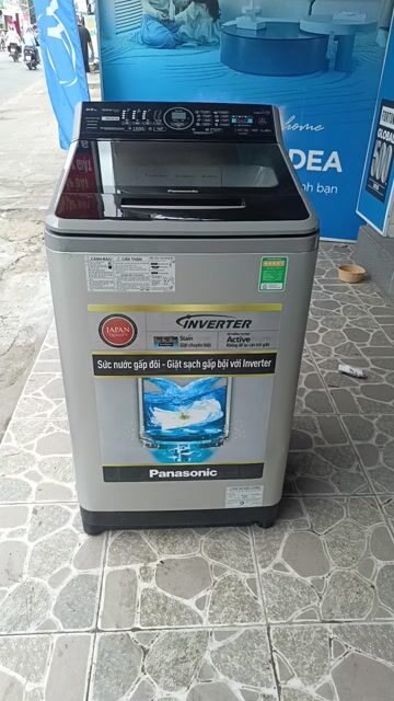 Máy giặt Panasonic 9.5kg cửa trên Inverter Xám. Mua bán Máy giặt tại Quận Phú Nhuận Tp Hồ Chí Minh được đăng bởi Nguyễn Duy Quang hình 1