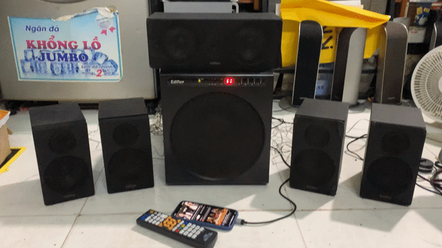 Loa vi tính Edifier DA5000 Pro 5.1 Đen Gỗ. Mua bán Tivi, Âm thanh tại Quận Tân Phú Tp Hồ Chí Minh được đăng bởi anphong hình 1