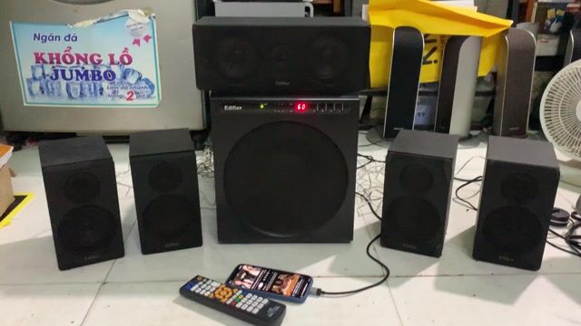 Loa vi tính Edifier DA5000 Pro 5.1 Đen Gỗ. Mua bán Tivi, Âm thanh tại Quận Tân Phú Tp Hồ Chí Minh được đăng bởi anphong hình 1