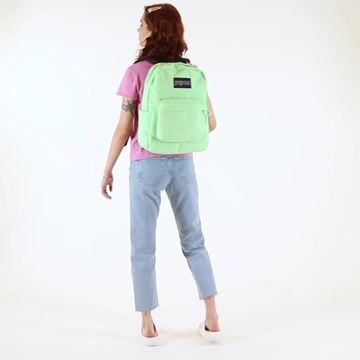 JanSport Superbreak® Plus Backpack - Mint Chip video thumbnail