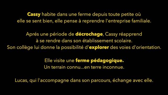 Terrain connu, en terre inconnue: découverte d'une ferme pédagogique.