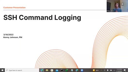 Thumbnail image for video "🔒 Security Week Product Discussion: SSH Command Logging"