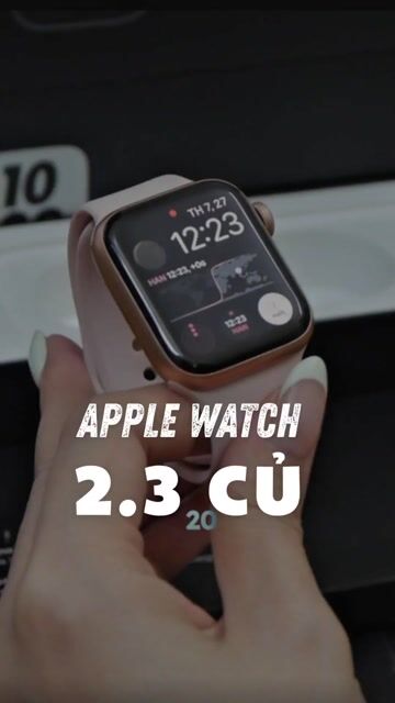 Apple Watch Series 4 40mm Hồng, Đẹp như mới. Mua bán Thiết bị đeo thông minh tại Quận 6 Tp Hồ Chí Minh được đăng bởi KHÁNH HUNTER hình 1