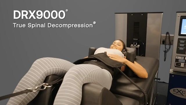 Spinal decompression treatment — click to play