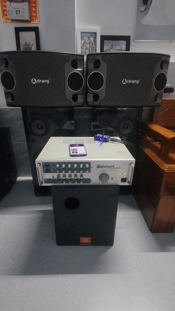 Âm ly Arirang PA-203XG Trắng. Mua bán Tivi, Âm thanh tại Quận Liên Chiểu Đà Nẵng được đăng bởi Huỳnh Hòa hình 1