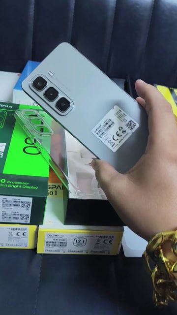 Infinix HOT 50 256GB Xám. Mua bán Điện thoại tại Quận 1 Tp Hồ Chí Minh được đăng bởi trùm giá rẻ hình 1