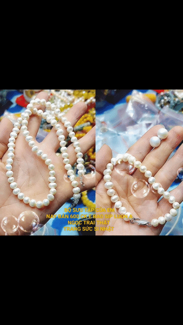 Vòng cổ ngọc trai tự nhiên Nữ. Mua bán Phụ kiện thời trang khác tại Huyện Châu Thành Sóc Trăng được đăng bởi NHAKINHDOANH hình 1