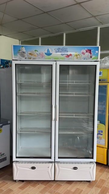 Tủ mát Sanden Intercool 1000l  new 90%. Mua bán Tủ lạnh tại Quận 12 Tp Hồ Chí Minh được đăng bởi Hùng điện máy  hình 1