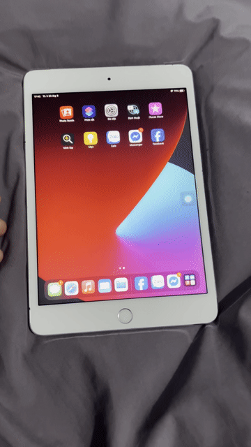 Apple iPad mini 4 16GB Trắng bản xài sim và wifi. Mua bán Máy tính bảng tại Thành phố Trà Vinh Trà Vinh được đăng bởi Thiên Ân hình 1