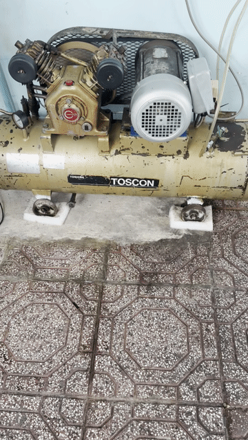 Máy nén khí Nhật bãi Toshiba TOSCON L1 3hp. Mua bán Đồ chuyên dụng, Giống nuôi trồng tại Thành phố Thủ Dầu Một Bình Dương được đăng bởi anh kim hình 1