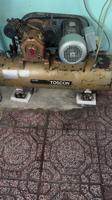 Máy nén khí Nhật bãi Toshiba TOSCON L1 3hp. Mua bán Đồ chuyên dụng, Giống nuôi trồng tại Thành phố Thủ Dầu Một Bình Dương được đăng bởi anh kim hình 1