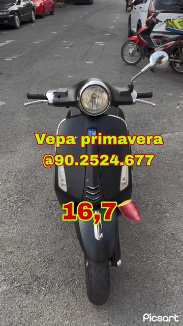 Piaggio Vespa Primavera 125 3Vie Đen Nhám💥BSTP. Mua bán Xe máy tại Quận Tân Phú Tp Hồ Chí Minh được đăng bởi XE MÁY QUANG LẬP hình 1