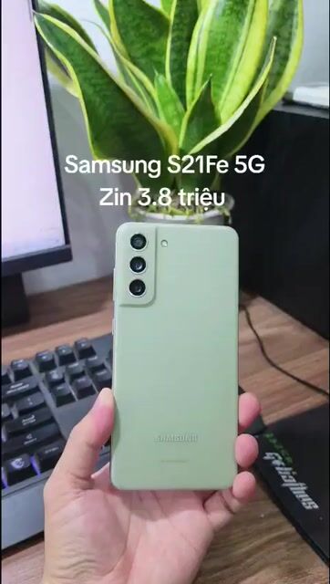 Samsung S21FE 5G 128GB Zin full chức năng. Mua bán Điện thoại tại Quận Hà Đông Hà Nội được đăng bởi Shop Điện Thoại Cũ Zin hình 1