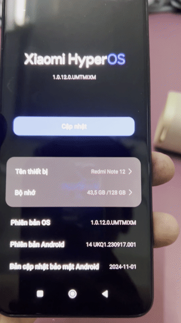 Xiaomi Redmi Note 12 4GB Đen. Mua bán Điện thoại tại Thành phố Thủ Dầu Một Bình Dương được đăng bởi truong kiet hình 1