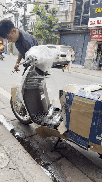 Xe máy điện VinFast Klara S1 Trắng. Mua bán Xe máy tại Quận Hà Đông Hà Nội được đăng bởi Trương Thanh Hải hình 1