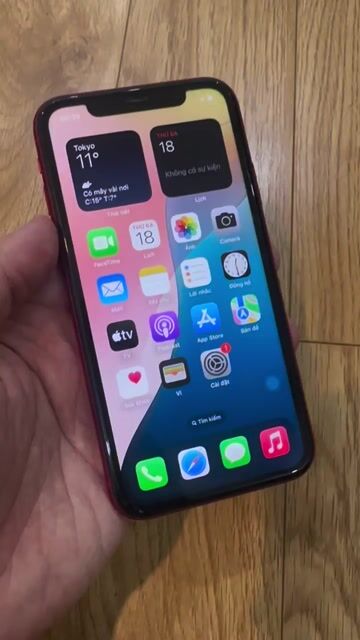 iPhone 11 64GB Đỏ. Mua bán Điện thoại tại Quận Long Biên Hà Nội được đăng bởi Rinh Rung hình 1