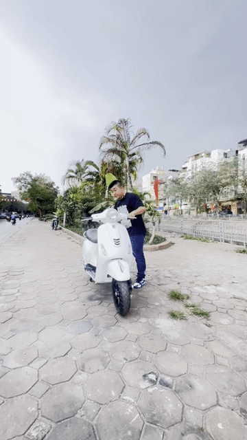 Vespa LX iget 2018 cực đẹp. Mua bán Xe máy tại Quận Hoàng Mai Hà Nội được đăng bởi Trường Giang Phạm hình 1