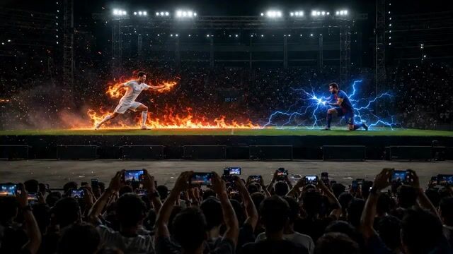 Ronaldo vs Messi Stage Battle