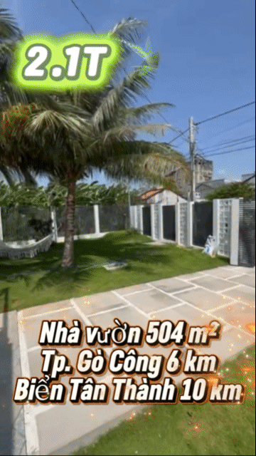 Mua bán Nhà ở Huyện Gò Công Đông Tiền Giang diện tích 504 m² giá 2,11 tỷ