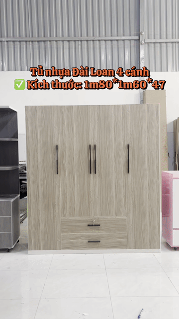 Tủ nhựa Đài Loan kt 180*160 // miễn phí lắp đặt. Mua bán Tủ, kệ gia đình tại Quận Tân Bình Tp Hồ Chí Minh được đăng bởi Nội Thất Giá Xưởng hình 1