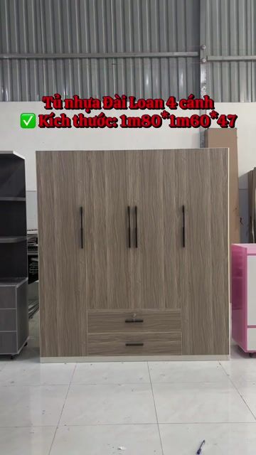 Tủ nhựa Đài Loan kt 180*160 // miễn phí lắp đặt. Mua bán Tủ, kệ gia đình tại Quận Tân Bình Tp Hồ Chí Minh được đăng bởi Nội Thất Giá Xưởng hình 1