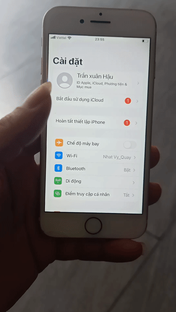 iPhone 7 128GB Quốc tế. Mua bán Điện thoại tại Quận Phú Nhuận Tp Hồ Chí Minh được đăng bởi Xuan Hậu hình 1