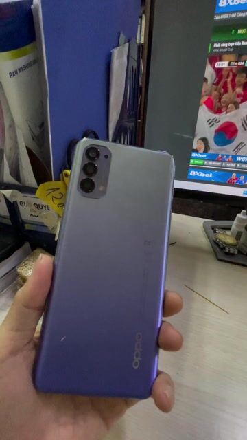 Oppo Reno4 128GB Tím zin full bao mạnh. Mua bán Điện thoại tại Quận Bình Tân Tp Hồ Chí Minh được đăng bởi Tantaimobile hình 1