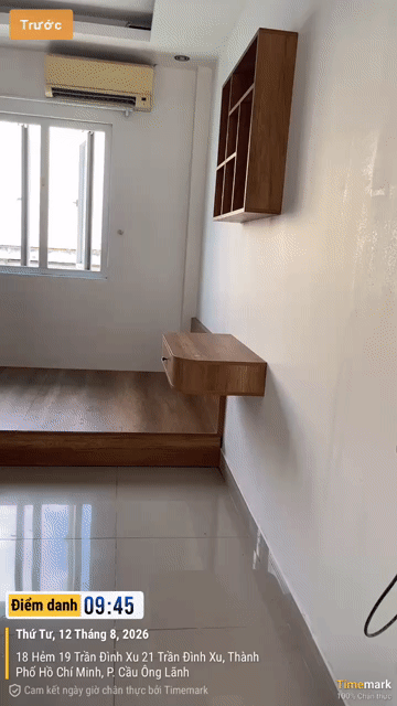 Cho thuê Phòng trọ Quận 1 Tp Hồ Chí Minh diện tích 40 m² giá 8 triệu/tháng