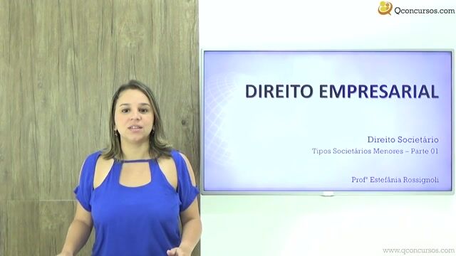 Tipos Societários Menores – Parte 01