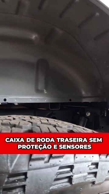 CAIXA DE RODA TRASEIRA SEM PROTEÇÃO E SENSORES