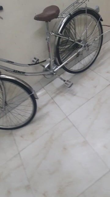 Xe đạp mini Nhật Bản 26 inch Bạc. Mua bán Xe đạp tại Quận Đống Đa Hà Nội được đăng bởi HƯNG CHUYÊN XE ĐẠP hình 1