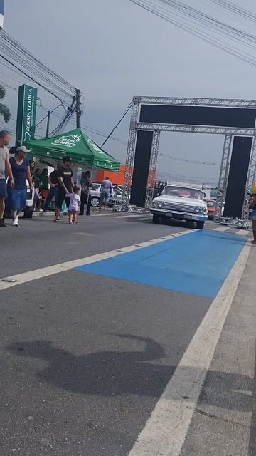 Evento de carros antigos em itaqua