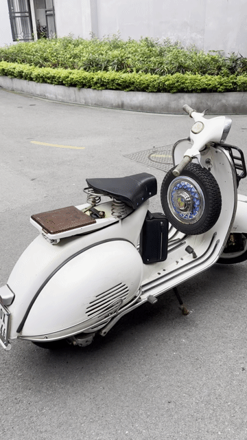 Piaggio Vespa PX150 1994 Trắng bạc. Mua bán Xe máy tại Quận Hoàng Mai Hà Nội được đăng bởi Kts Tùng hình 1