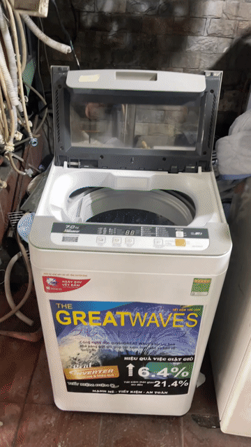 Thanh lý máy giặt Panasonic 7kg chạy tốt có ship. Mua bán Máy giặt tại Thành phố Thủ Đức Tp Hồ Chí Minh được đăng bởi Quí Vũ Official hình 1