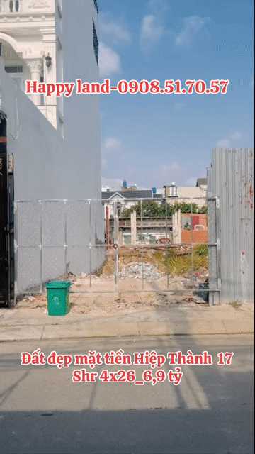 Mua bán Đất Quận 12 Tp Hồ Chí Minh diện tích 106 m² giá 6,9 tỷ