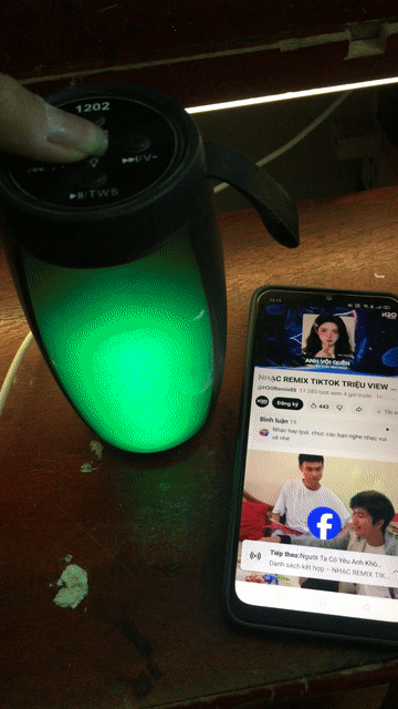 Loa bluetooth mini có led cần thanh lý. Mua bán Tivi, Âm thanh tại Huyện Thuỷ Nguyên Hải Phòng được đăng bởi Nguyễn Phi hình 1