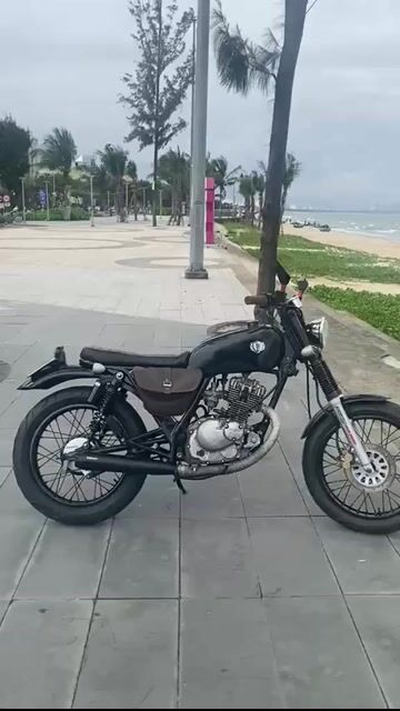 Suzuki GN125 phong cách tracker. Mua bán Xe máy tại Quận Thanh Khê Đà Nẵng được đăng bởi Cơ điện lạnh BẢO TIẾN hình 1