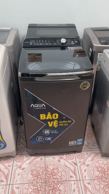 Thanh lý Máy giặt AQUA inverter 11kg chạy êm. Mua bán Máy giặt tại Quận 10 Tp Hồ Chí Minh được đăng bởi Quí Vũ Official hình 1