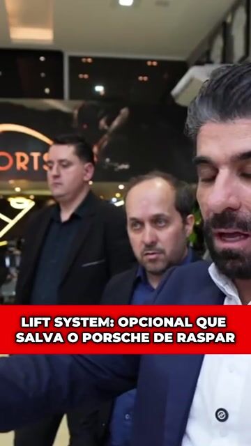 LIFT SYSTEM: OPCIONAL QUE SALVA O PORSCHE DE RASPAR