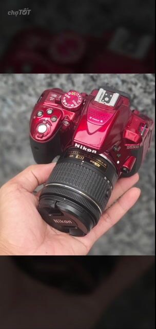 Máy ảnh Nikon D5300 Đỏ Like New. Mua bán Máy ảnh, Máy quay tại Quận Bình Thạnh Tp Hồ Chí Minh được đăng bởi Messi hình 1