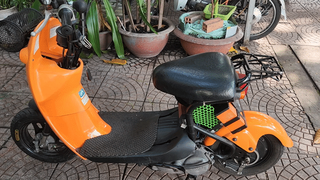 Xe đạp điện .  suzuki 4 thì máy nổ êm Nhiều màu. Mua bán Xe đạp tại Quận Bình Thạnh Tp Hồ Chí Minh được đăng bởi Quách khải tuấn hình 1