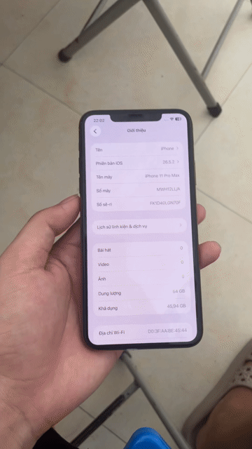Apple iPhone 11 Pro Max 64GB Vàng. Mua bán Điện thoại tại Thành phố Bắc Ninh Bắc Ninh được đăng bởi Thành công hình 1