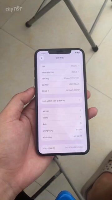 Apple iPhone 11 Pro Max 64GB Vàng. Mua bán Điện thoại tại Thành phố Bắc Ninh Bắc Ninh được đăng bởi Thành công hình 1