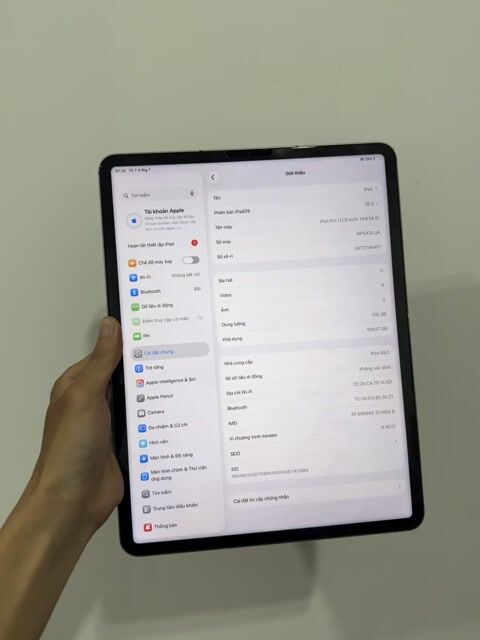 Apple iPad Pro M2 12.9 inch 5G 128GB Xám. Mua bán Máy tính bảng tại Huyện Thanh Trì Hà Nội được đăng bởi Nguyễn Duy Khánh hình 1