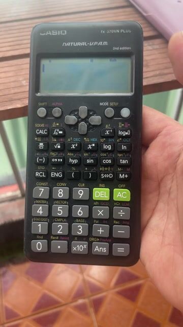 Máy tính Casio fx-570VN PLUS Đen. Mua bán Đồ dùng văn phòng tại Quận Tân Phú Tp Hồ Chí Minh được đăng bởi Thiên Kim hình 1