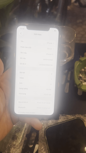 iPhone 11 128GB Đen Đã qua sử dụng. Mua bán Điện thoại tại Thành phố Thuận An Bình Dương được đăng bởi Trung Apple Ko bán góp hình 1