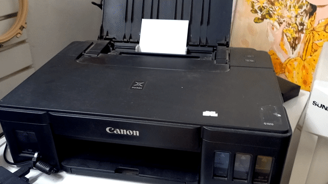 Máy in Canon G1010 Đen. Mua bán Đồ dùng văn phòng tại Quận Ba Đình Hà Nội được đăng bởi Vân Anh hình 1